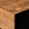 vidaXL Sofabord Naturfarvet 80 x 50 x 40 cm Massivt mangotr&aelig;
