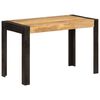 vidaXL spisebord 120x60x76 cm massivt mangotr&aelig;