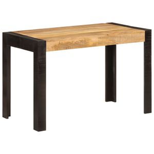 vidaXL spisebord 120x60x76 cm massivt mangotr&aelig;
