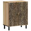 vidaXL skab 60x33x75 cm massivt mangotr&aelig;