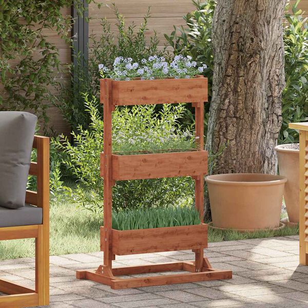 vidaXL plantestativ 52x30x78 cm fyrretr&aelig;