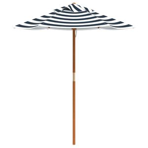 vidaXL parasol med tr&aelig;stang &Oslash;120x140 cm ti b&oslash;rn
