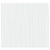 vidaXL Lace Gardin med gardiner Blomstret Hvid 300 x 500 cm Polyester