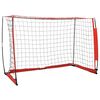 vidaXL fodboldm&aring;l 184x91x124,5 cm st&aring;l