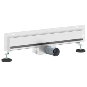 vidaXL V&aelig;gh&aelig;ngt bruseafl&oslash;b S&oslash;lv 50 cm Rustfrit St&aring;l 304
