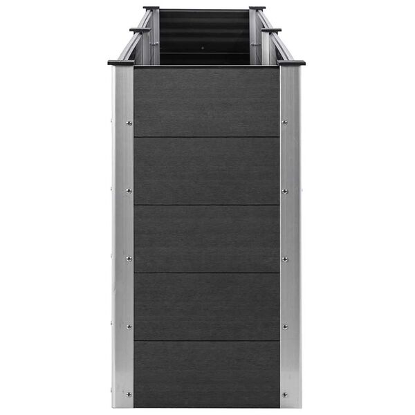 vidaXL h&oslash;jbed 200x50x91 cm WPC gr&aring;