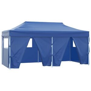 vidaXL Party Tent 291 x 580 x 315 cm Bl&aring; Oxford stof