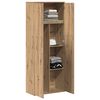 vidaXL Highboard Artisan Egetr&aelig; 70 x 33,5 x 180 cm Konstrueret tr&aelig;