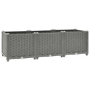 vidaXL h&oslash;jbed 120x40x38 cm polypropylen