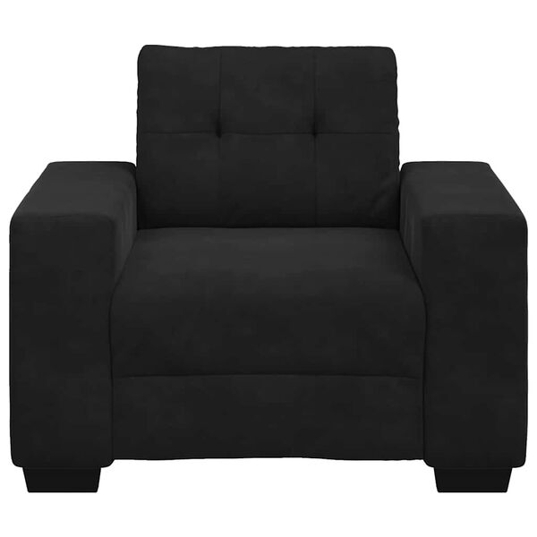 vidaXL sofastol 100x78x80 cm fl&oslash;jl sort