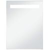vidaXL LED-v&aelig;gspejl til badev&aelig;relset 60x80 cm