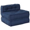 vidaXL Modulsofa 4 pcs Indigo Stof