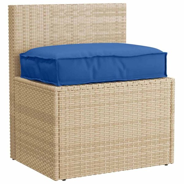 vidaXL Pude Kongelig bl&aring; 60 x 40 x 8 cm Oxford stof