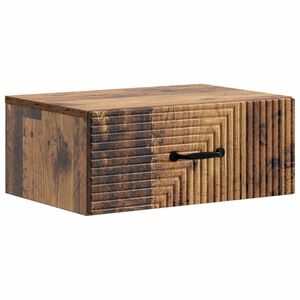 vidaXL V&aelig;gh&aelig;ngt Natbord Gammelt tr&aelig; 49 x 34,5 x 20 cm Konstrueret tr&aelig;