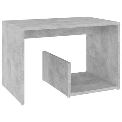 vidaXL sidebord 59x36x38 cm konstrueret træ betongrå