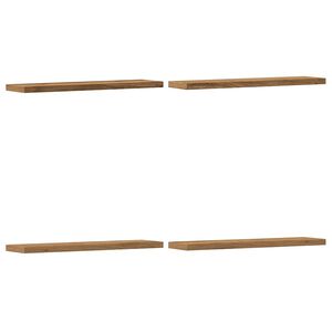 vidaXL v&aelig;ghylder 4 stk. 40x10x1,5 cm konstrueret tr&aelig; kunsteg