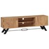 vidaXL tv-bord 140x30x45 cm massivt akacietr&aelig;