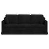 vidaXL Sofa Sort Samlede dimensioner: 198 x 78 x 80 cm (B x D x H)