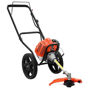 vidaXL buskrydder med hjul 52 cc 1,45 kW orange