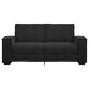 vidaXL 2-personers sofa 140 cm fløjl sort