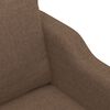 vidaXL 2-personers sofa 140 cm stof brun