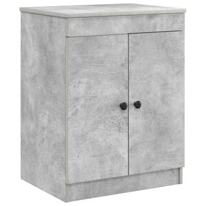 vidaXL Badev&aelig;relsesskab Betongr&aring; 54 x 41 x 70 cm Konstrueret tr&aelig;