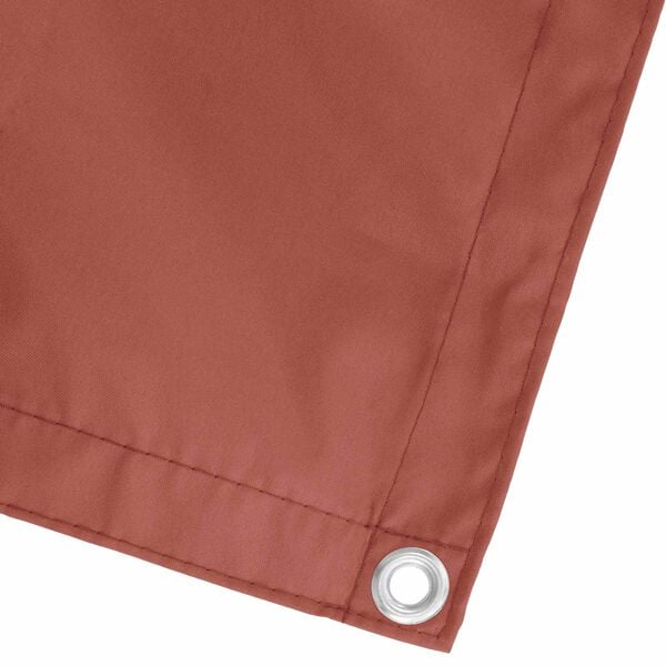 vidaXL Altan Sk&aelig;rm Terrakotta 110 x 600 cm Oxford stof