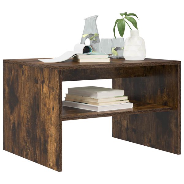 vidaXL Sofabord R&oslash;get eg 60 x 50 x 40 cm Konstrueret tr&aelig;