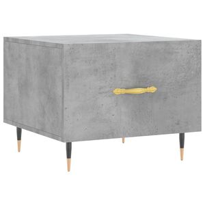 vidaXL sofabord 50x50x40 cm konstrueret tr&aelig; betongr&aring;