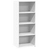 vidaXL reol 50x41x124 cm konstrueret tr&aelig; hvid