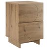 vidaXL Natskab Artisan-eg 33,5 x 34,5 x 50 cm Konstrueret tr&aelig;