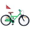 vidaXL B&oslash;rnecykel 18 tommer til 5-7 &aring;r gammel Gr&oslash;n