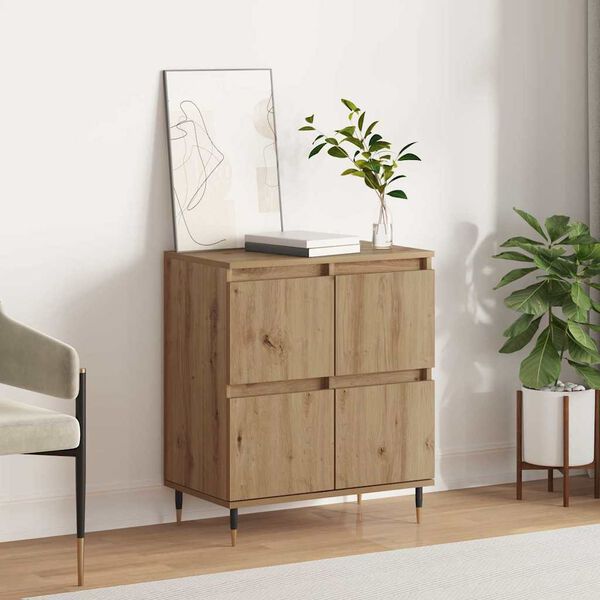 vidaXL Sideboard Artisan Egetr&aelig; 60 x 35 x 70 cm