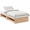 vidaXL daybed uden madras 100x200 cm massivt fyrretr&aelig;