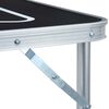 vidaXL foldbart beer pong-bord 240 cm sort