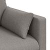 vidaXL Sofa Gr&aring;brun Samlede dimensioner: 158 x 78 x 80 cm (B x D x H)