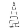 vidaXL dekorativt juletr&aelig; 90 cm metal sort