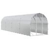 vidaXL Kyllingehus S&oslash;lv 800 x 200 x 200 cm Galvaniseret st&aring;l