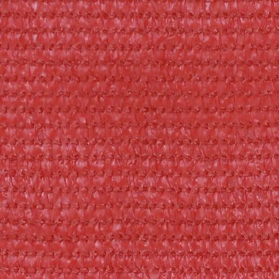 vidaXL altanafskærmning 90x600 cm HDPE rød