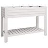vidaXL h&oslash;jbed 110x45x79 cm polypropylen hvid