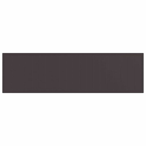 vidaXL Have Spisebordss&aelig;t 15 pcs Brun Polt rattan