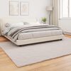 vidaXL Faux Kanin Pels T&aelig;ppe Olite Beige 200 x 280 cm Polyester