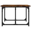 vidaXL sofabord 90x50x35 cm konstrueret træ røget egetræsfarve