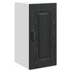 vidaXL Panel til opvaskemaskine Kalmar Sort eg 30 x 31 x 60 cm