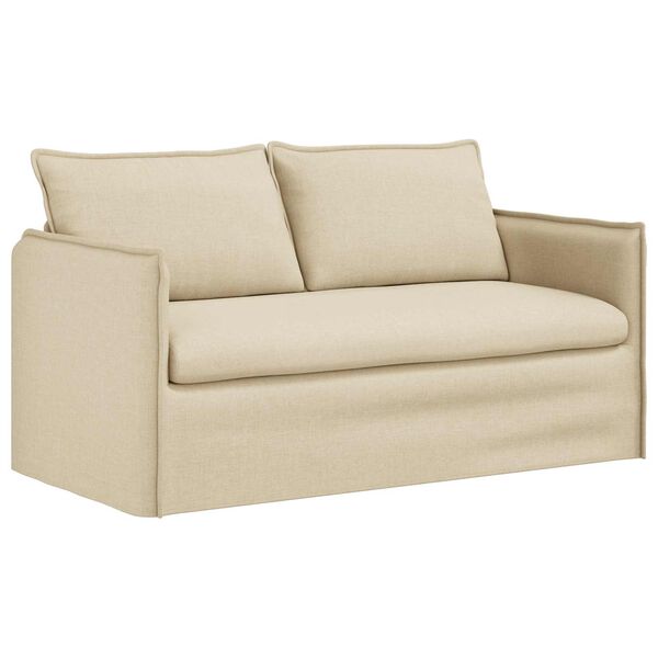 vidaXL Sofa Creme Samlede dimensioner: 156 x 82 x 85 cm (B x D x H)