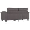 vidaXL 2-personers sofa 140 cm kunstl&aelig;der gr&aring;