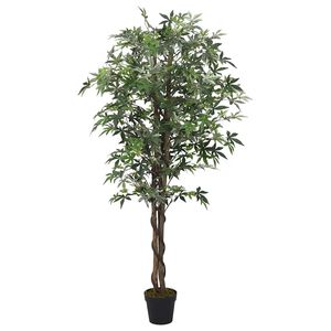 vidaXL kunstigt ahorntr&aelig; 224 blade 80 cm gr&oslash;n