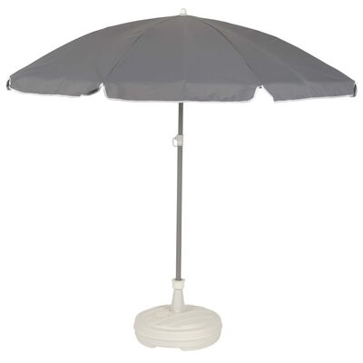 EDA parasolfod plastik hvid