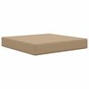 vidaXL Udend&oslash;rs Sofa Pude Polyester Gr&aring;brun 60 x 60 cm