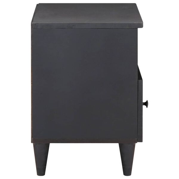 vidaXL Opbevaringsskabe Flerfarvet 70 x 33,5 x 46 cm Massivt mangotræ